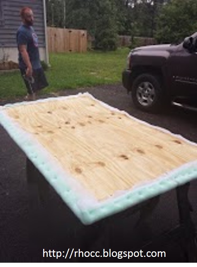 Real Housewife of Caroline County DIY Headboard Project