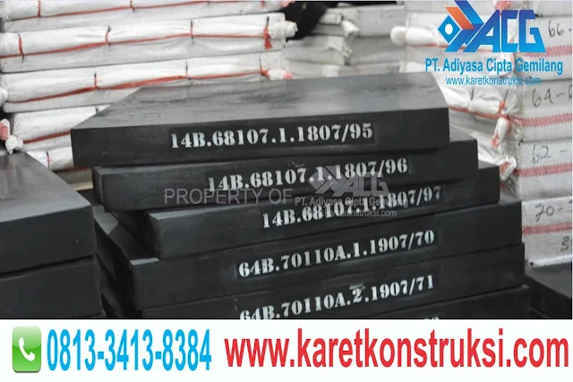Pemasok elastomeric bearing pads rubber fender rubber bumper Palembang - Provinsi Sumatra Selatan