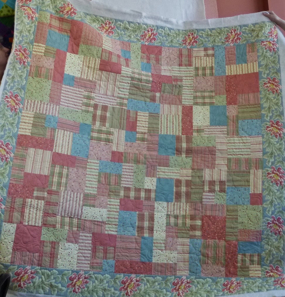 Linda's Quiltmania Kamloops Modern Quilt Group April Meeting