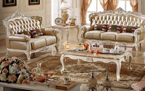 Gợi ý 4 mẫu sofa phòng khách tân cổ điển cho biệt thự sang trọng