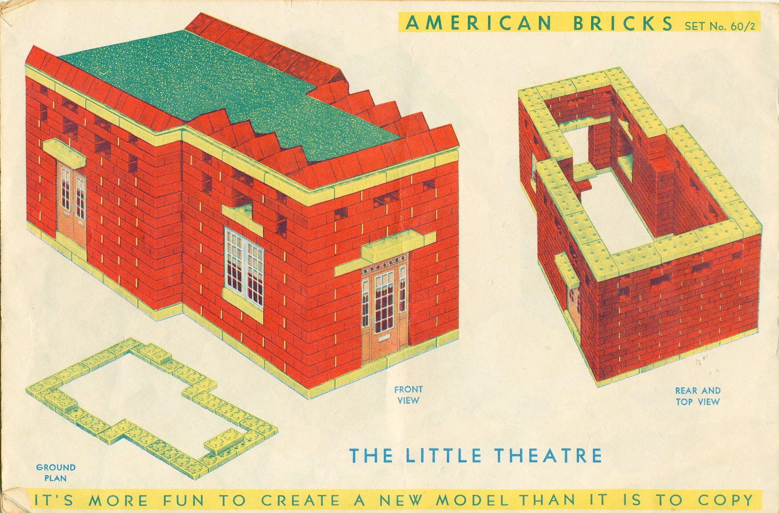 american bricks building toy