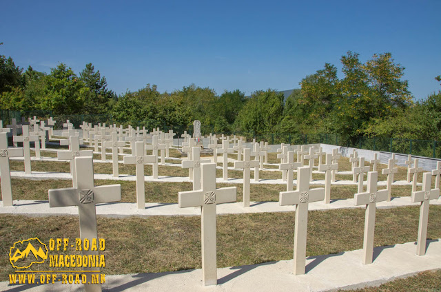 Bulgarian military WW1 cemetery in Capari village, Municipality of Bitola