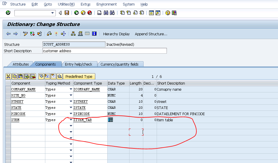 SAP TECH Deep Structure