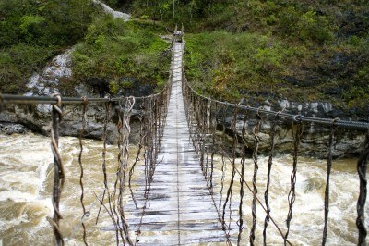 Bridges Old Rope Bridge