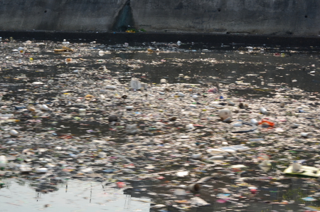 Pasig River has become dumping site for different factories that operate nearby