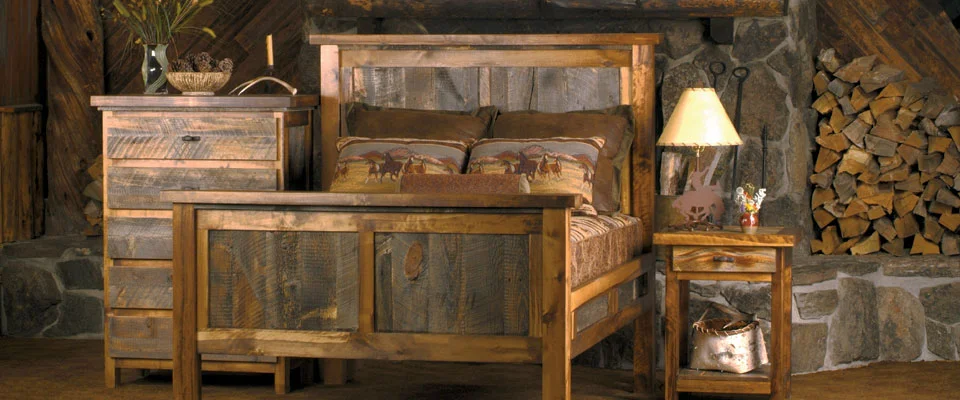 Incorporating reclaimed wood furniture for a rustic and sustainable interior