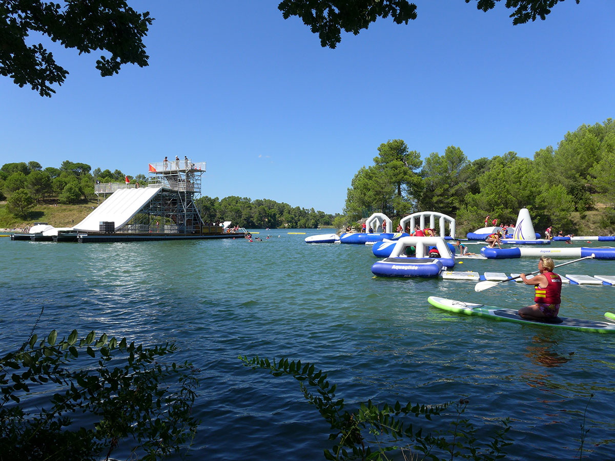Parc Aquaviva at Lac de la Cavayère near Carcassonne - La Ramoneta