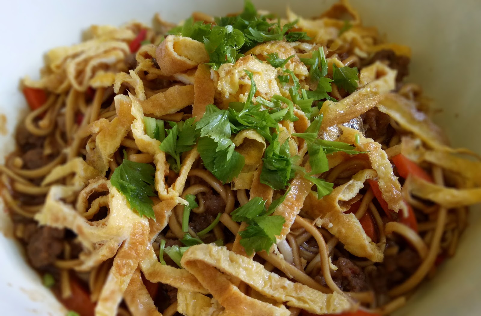 Resepi Mee Lidi Goreng bersama dengan Daging Cincang - Kisahsidairy.com