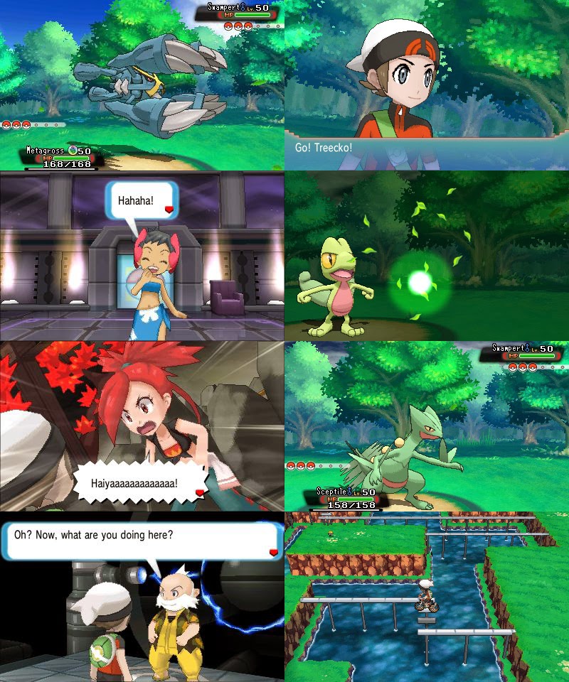 Pokemon Omega Ruby rom and Alpha Sapphire rom. 