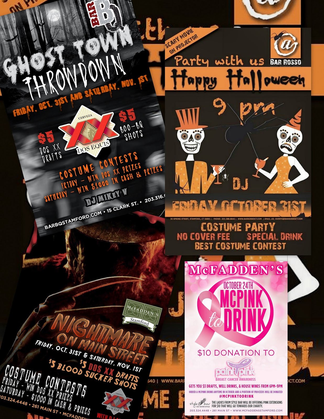 Stamford Downtown Events Halloween happenings in Stamford Downtown....