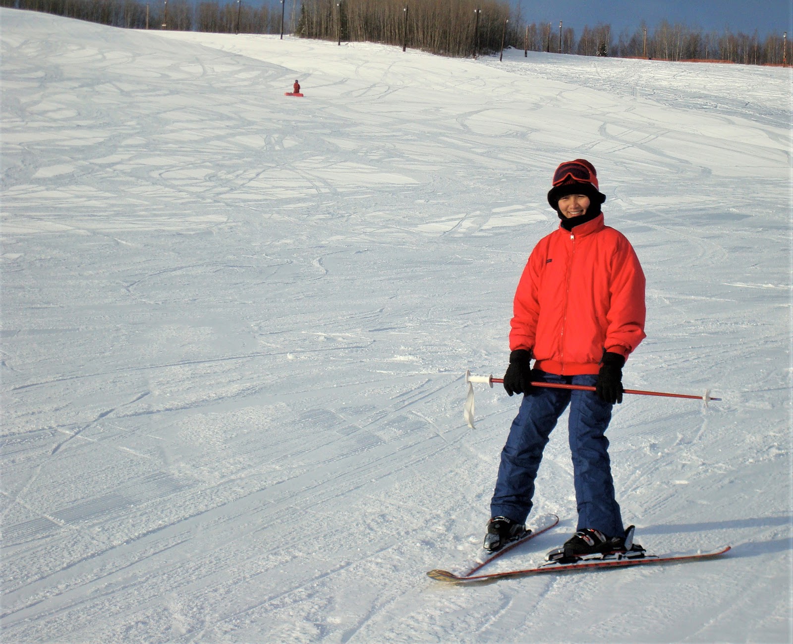 Snowboard and downhill Ski in Fairbanks