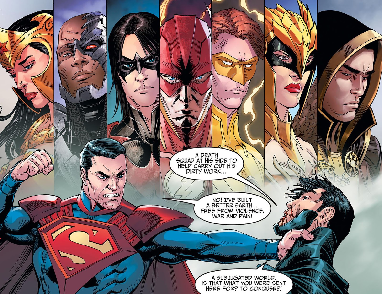 Comics CB15306 Injustice Gods Among Us #10  Year Five  D.C 