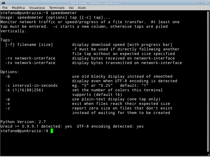 Feed Mind Speedometer monitorare il traffico dati e la velocità della