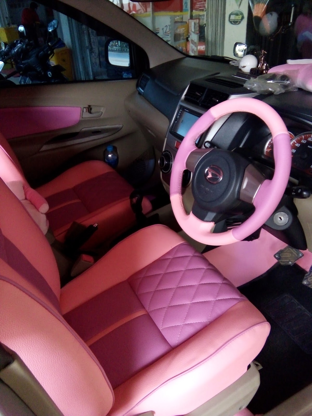 ALVARO JOK MOBIL INTERIOR CAR LEATHER SEAT VARIASI JOK DAN PLAFON MOBIL