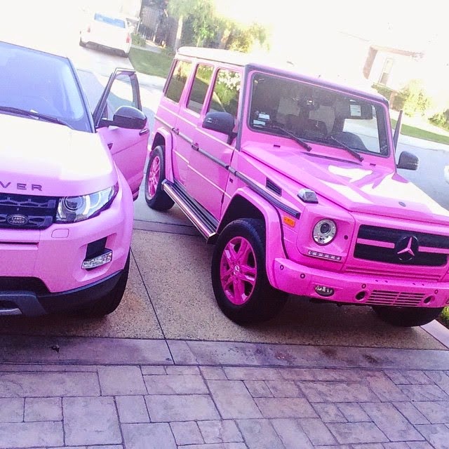 to Kolawole Samuel's Blog Dencia shows off her customised Pink