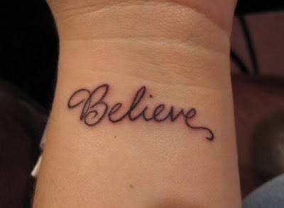 believe tattoos