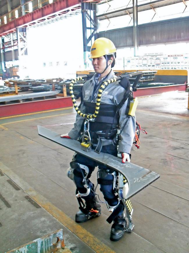Exoesqueleto desarrollado en astilleros surcoreanos