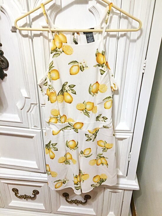 rue21 lemon romper rue21 lemon romper