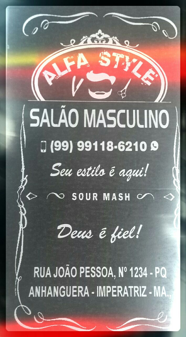 "ALFA STYLE" SALÃO MASCULINO