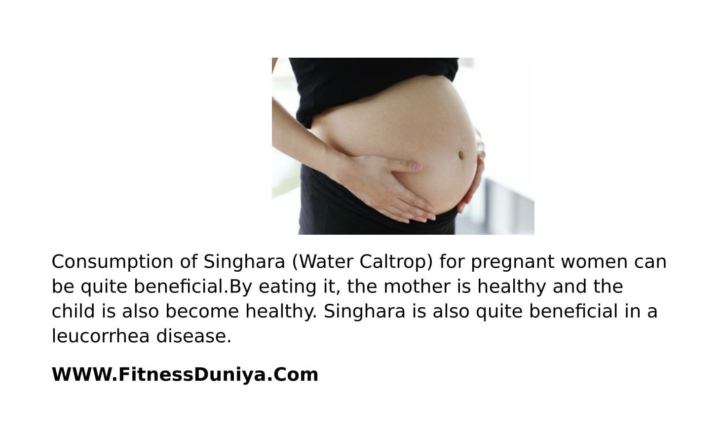 Singhara Benefits For Pregnant Ladies