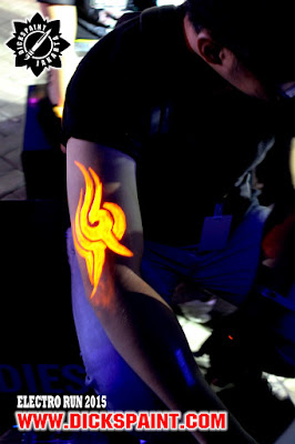 Face Body Painting UV Glow Jakarta