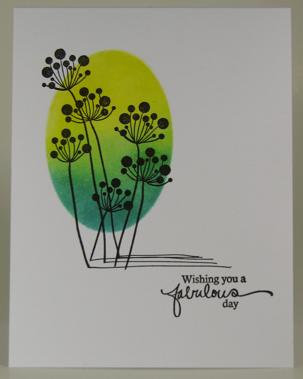 Featured on the One Layer Simplicity challenge with this card: