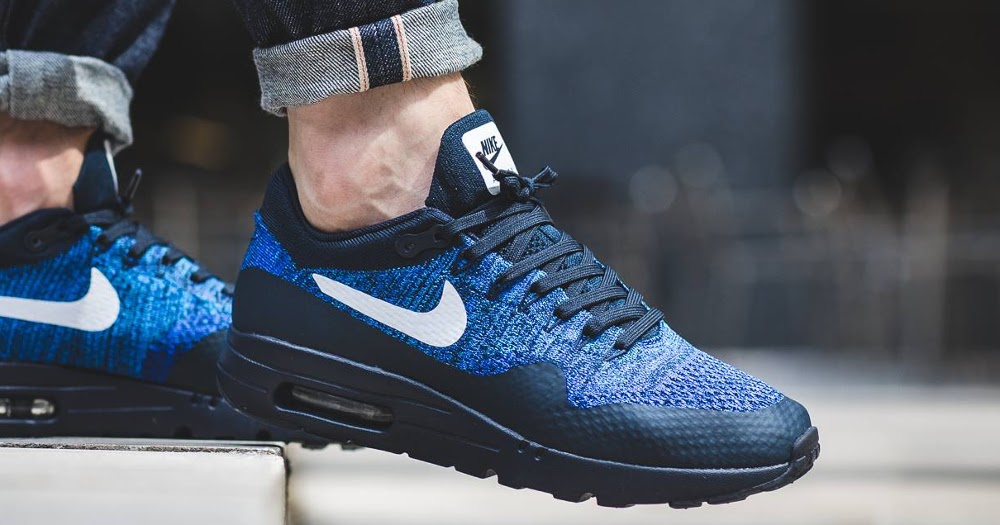 nike air max 1 ultra flyknit blue