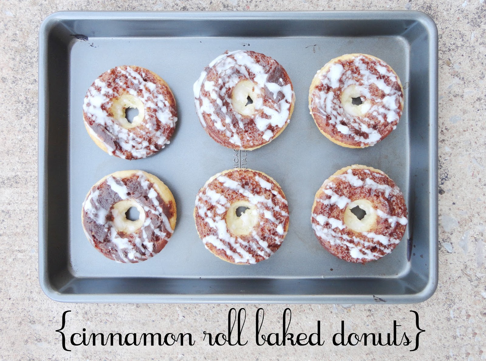 Confections + Coffee Cinnamon Roll Baked Donuts