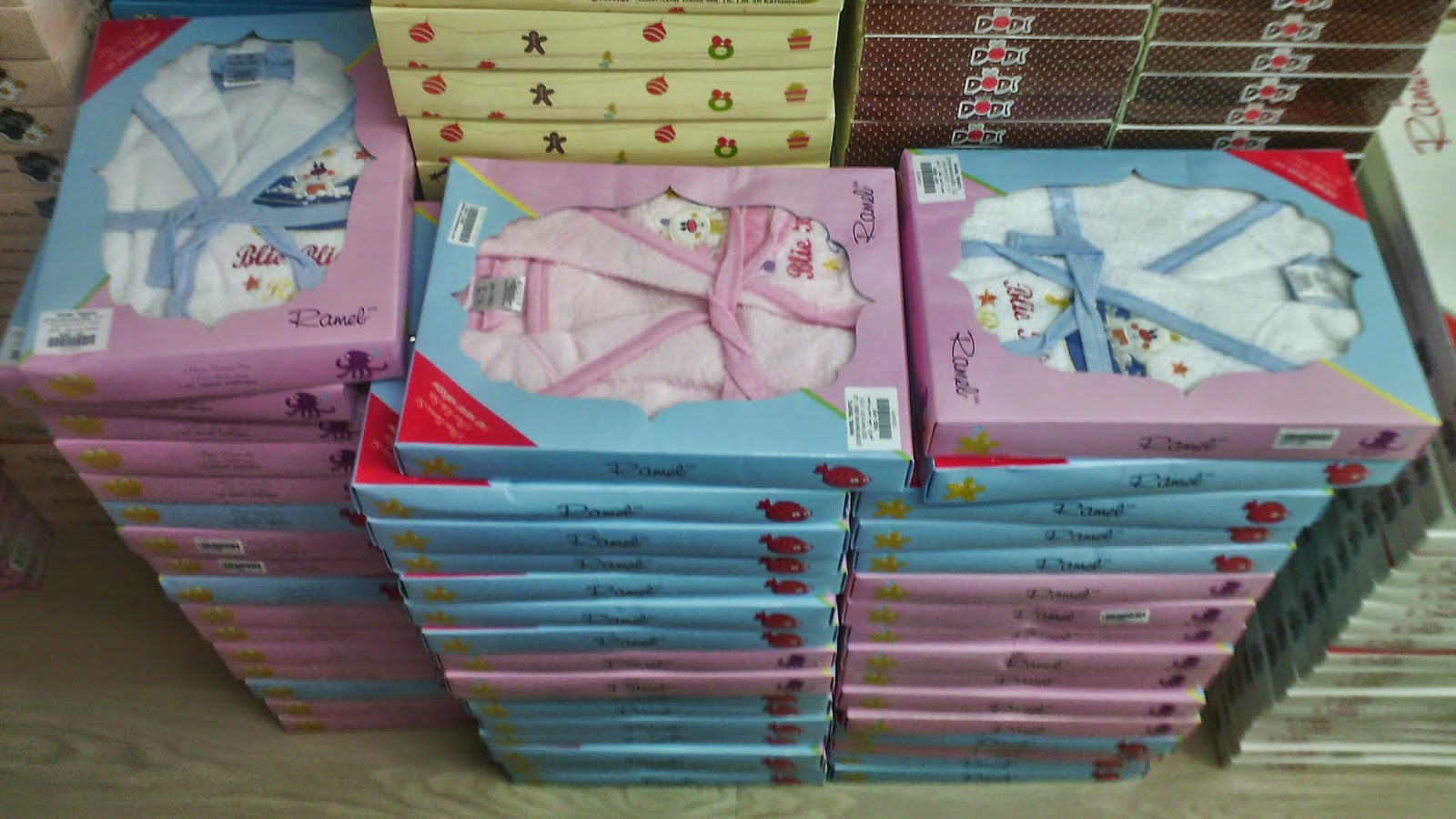 Toptan çocuk bornoz seti 14,95 TL toptan bebe bornoz TekstiL ürünleri