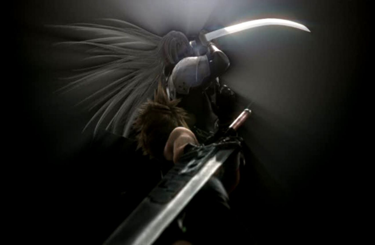 Dreamy Fantasy Clouds Sephiroth Final Fantasy Vii Video Games Wallpaper