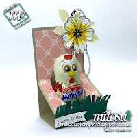 Stampin' Up! Easter Chocolate Holder Idea order craft supplies from Mitosu Crafts UK Online Shop