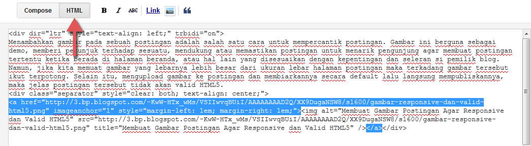 membuat postingan valid html5 membuat postingan valid html5