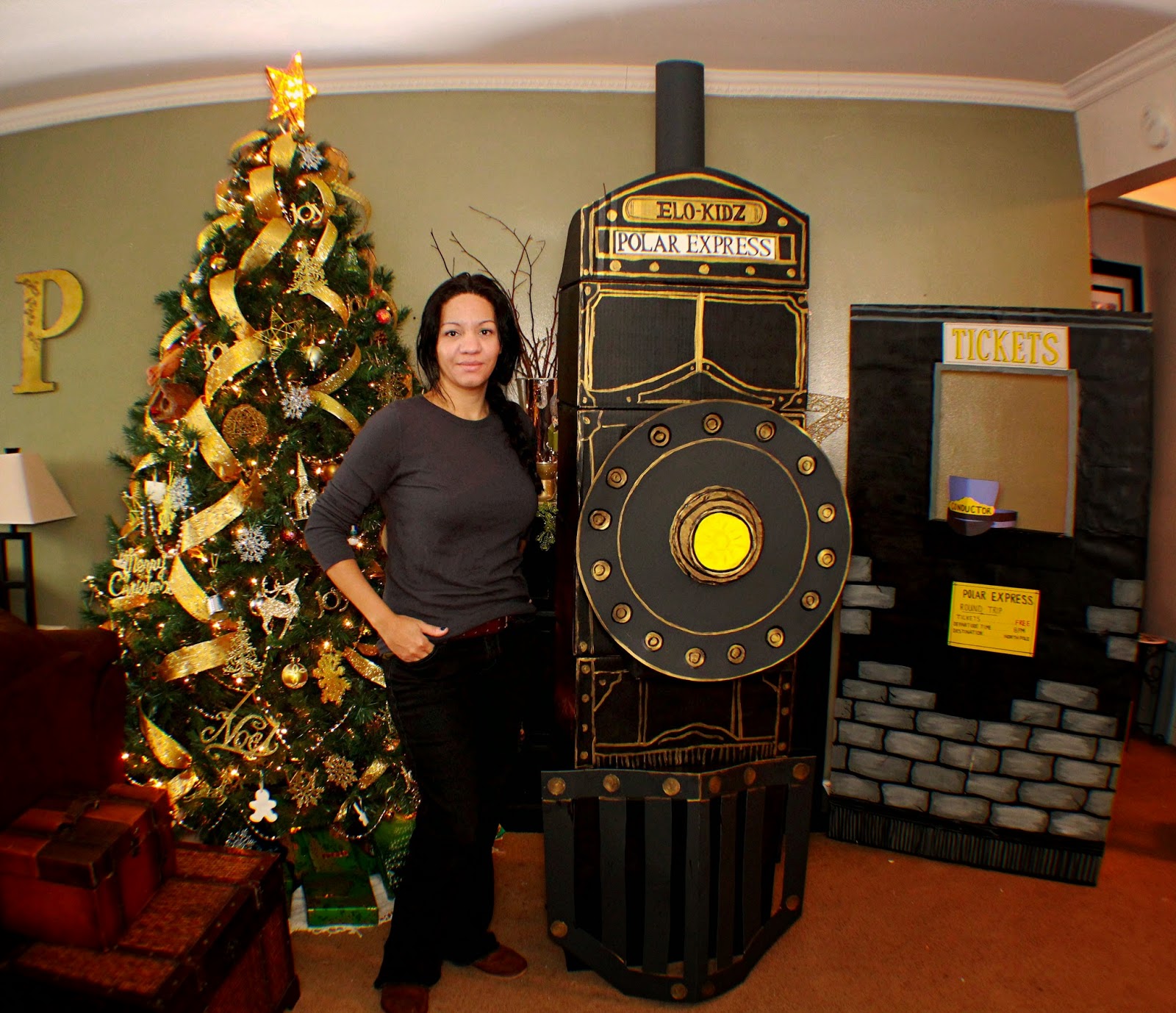 SkyButterfly Polar Express,Christmas Play,New Years Props December