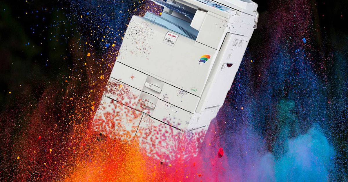 Color printer (multifunctional) Ricoh MP C2050 ~ ماكينات ...