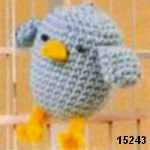 patron gratis pajaro amigurumi, free pattern amigurumi bird