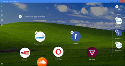 opera neon browser neon nuovo innovativo