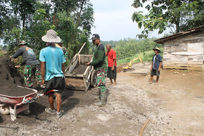 KODIM SRAGEN WUJUDKAN MIMPI WARGA BROJOL MIRI MILIKI EMBUNG