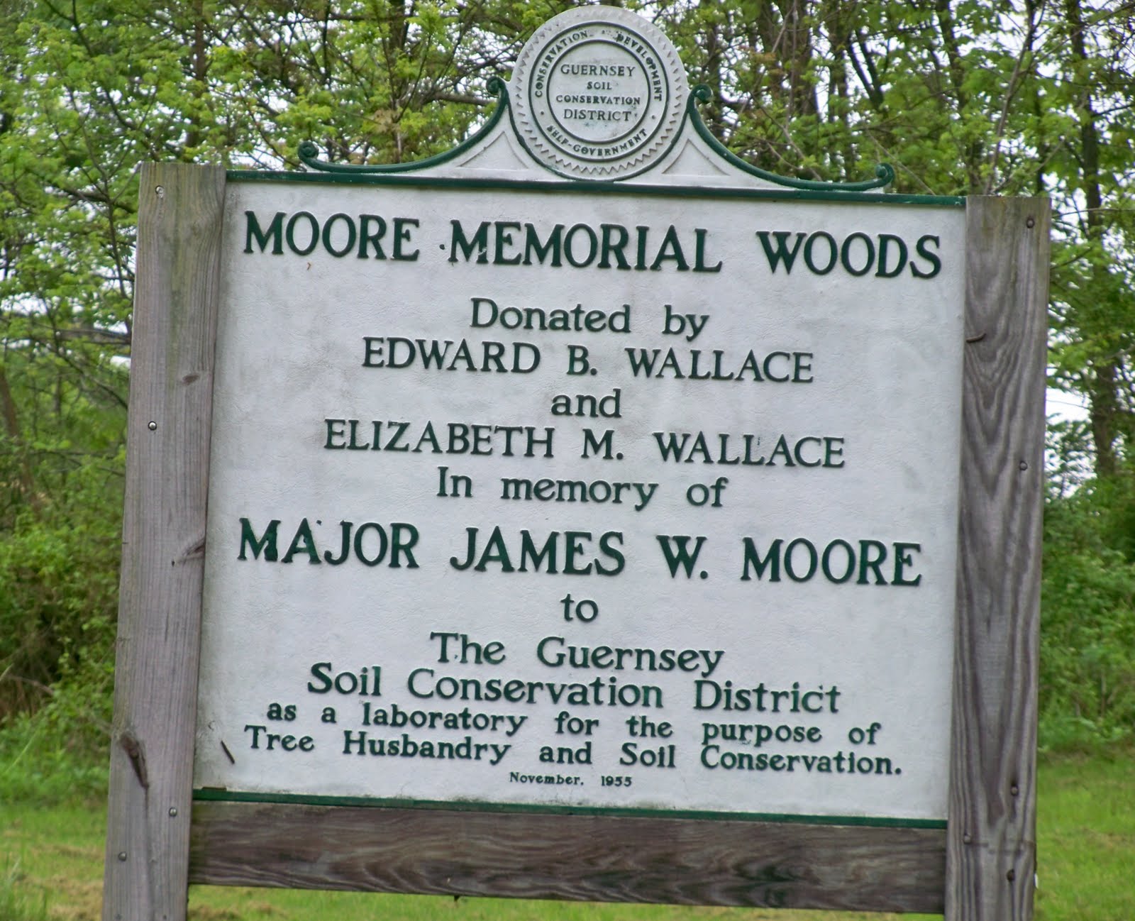 Guernsey Soil & Water Conservation District About Moore Memorial Woods