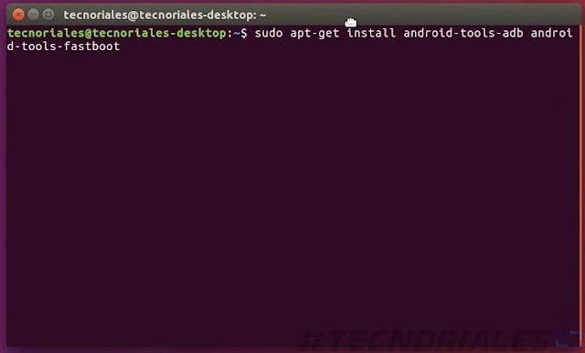comando instalar adb y fastboot en terminal ubuntu