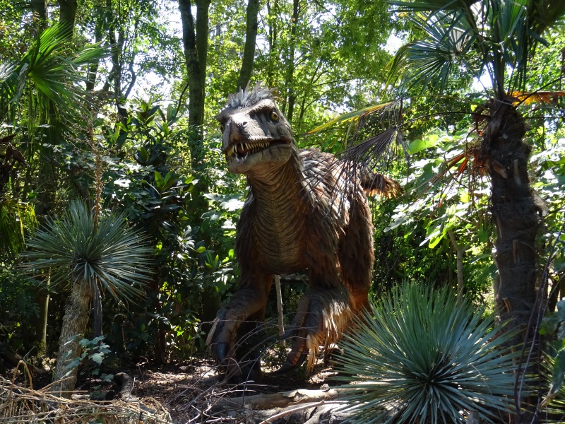 le monde des dinosaures à pairi daiza