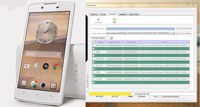 Flash Oppo Neo 3 R831K Dengan Flashtool Work 100% Flash Oppo Neo 3 R831K Dengan Flashtool Work 100%