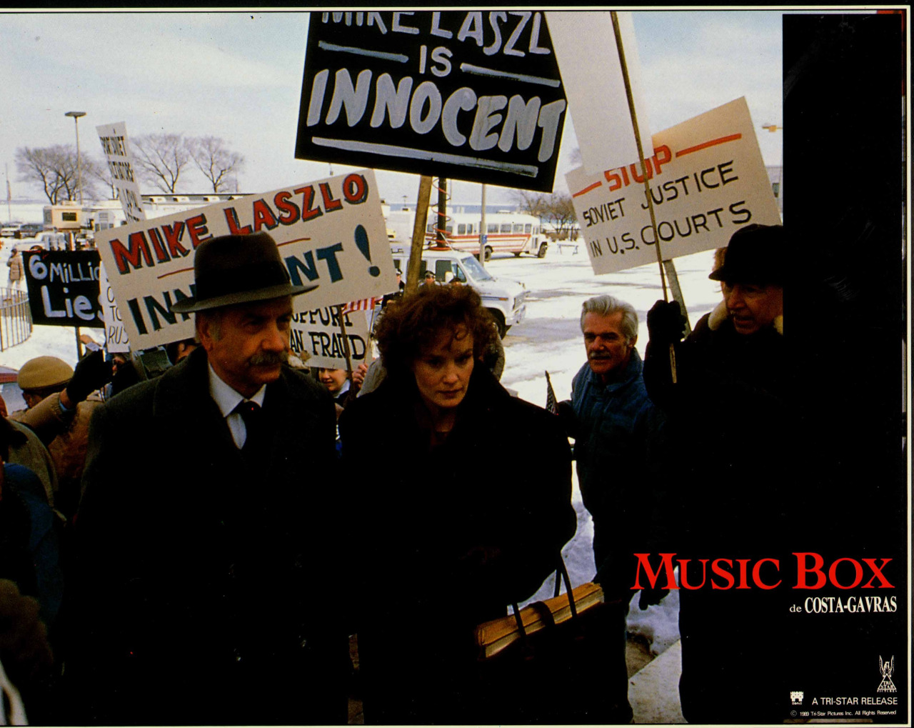 Affiches Photos d'exploitation Bandes annonces Music box (1989