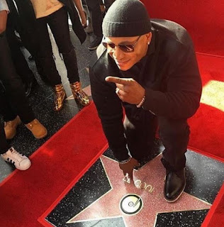 Picture Of LL Cool J Receive His Star On The Hollywood Walk Of Fame