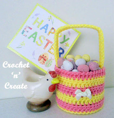 Crochet Easter basket 