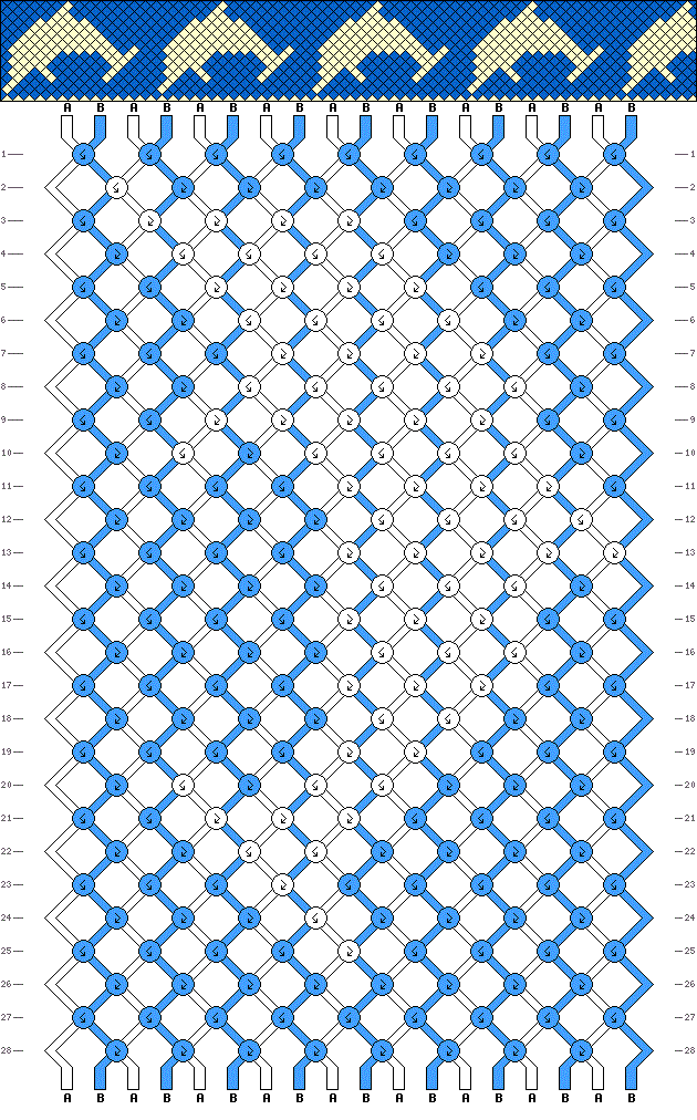 friendship-bracelets-patterns-dolphin-pattern