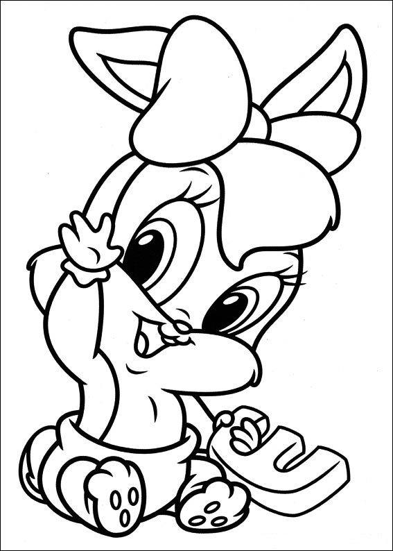 l looney toons coloring pages - photo #47