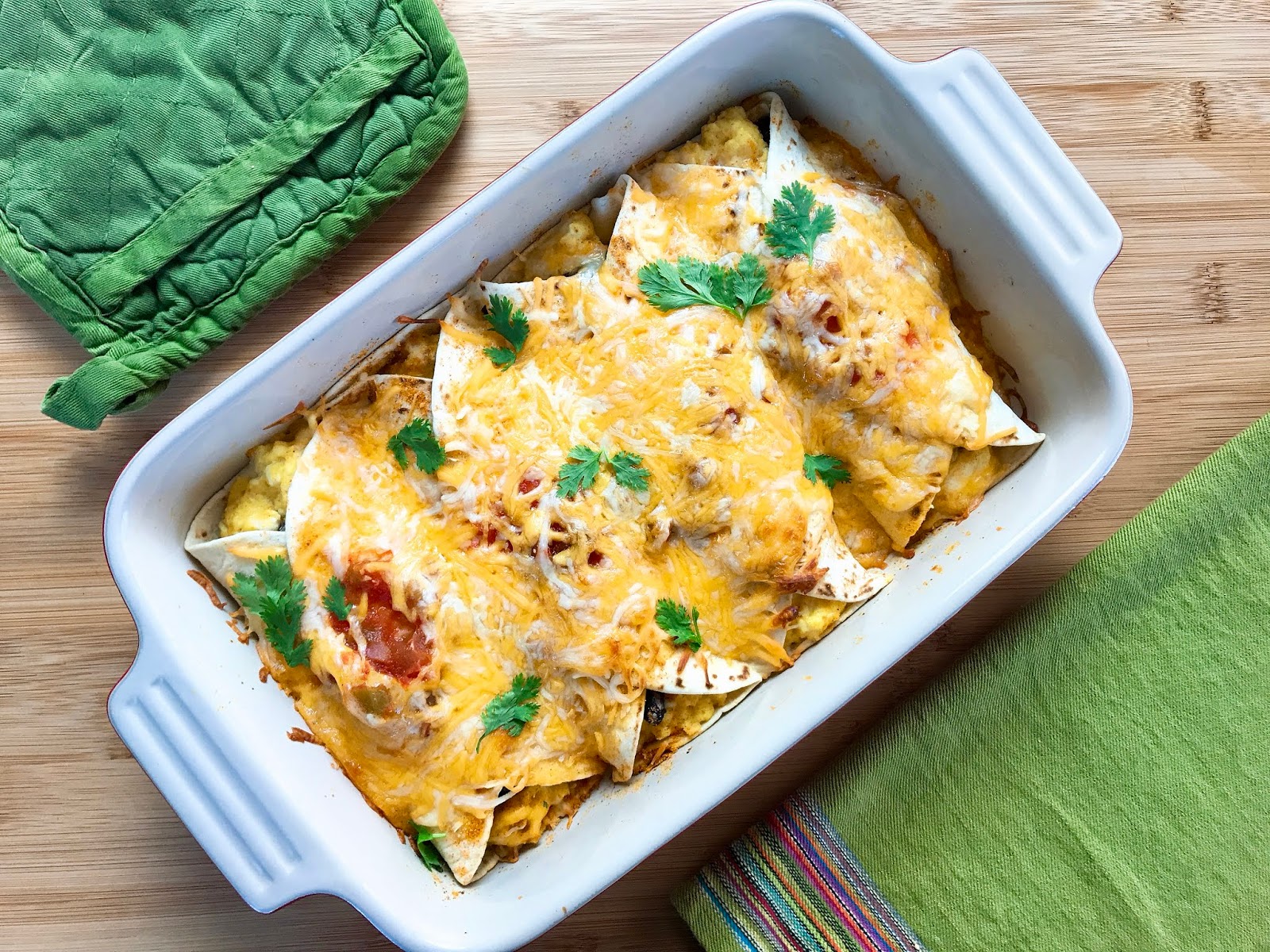 Breakfast Burrito Casserole