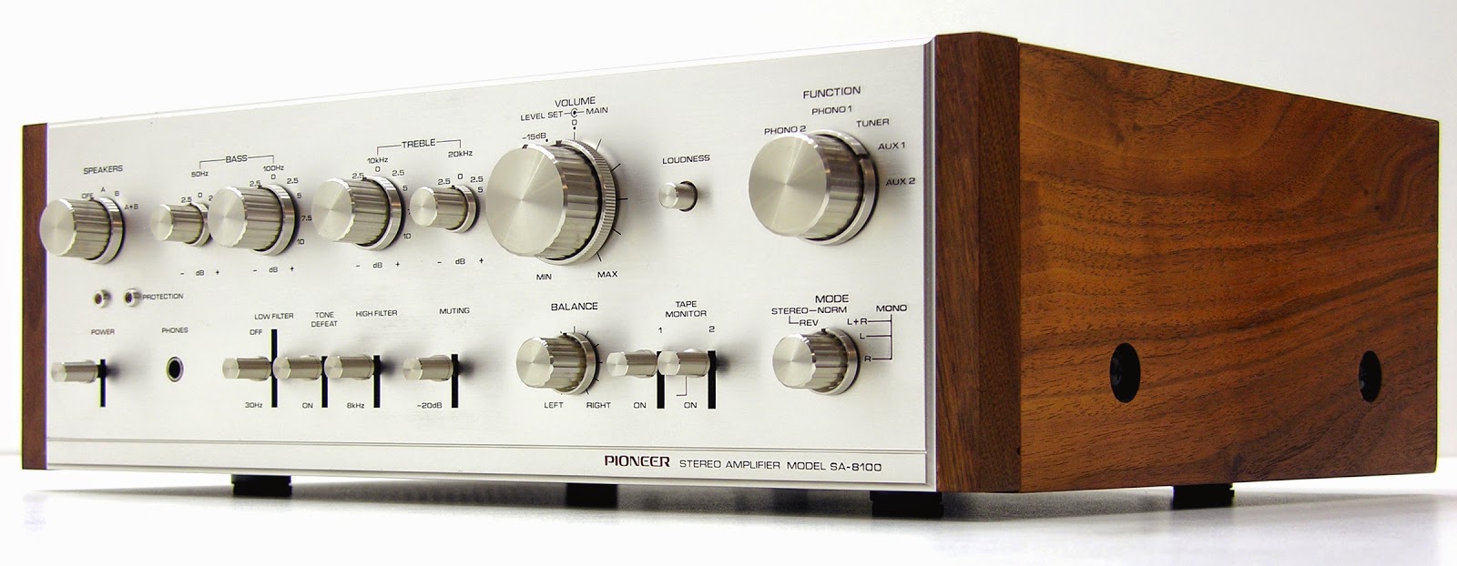 Golden Age Of Audio Pioneer SA8100 Vintage Stereo Amplifier
