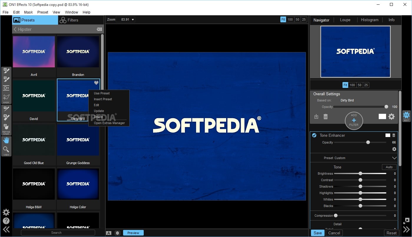 ON1 Effects Image Editor with A Lots Of Effects Free download software