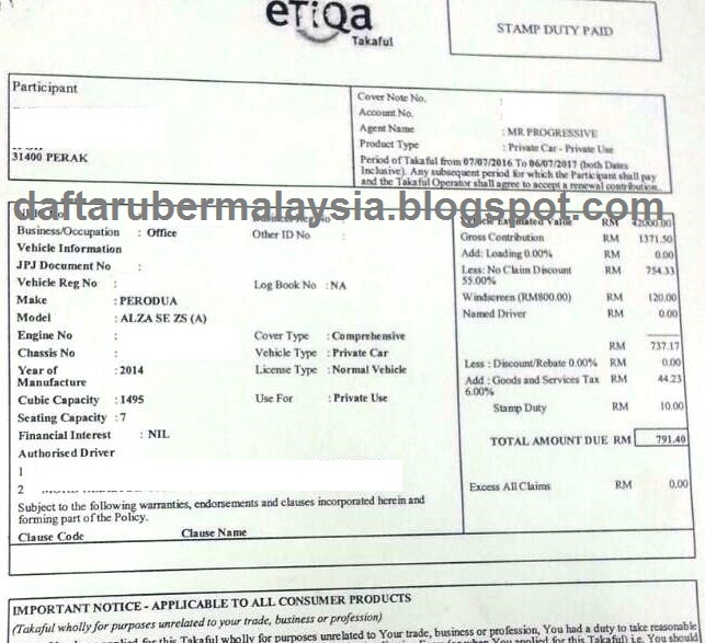 register uber malaysia contoh contoh cover note cover note